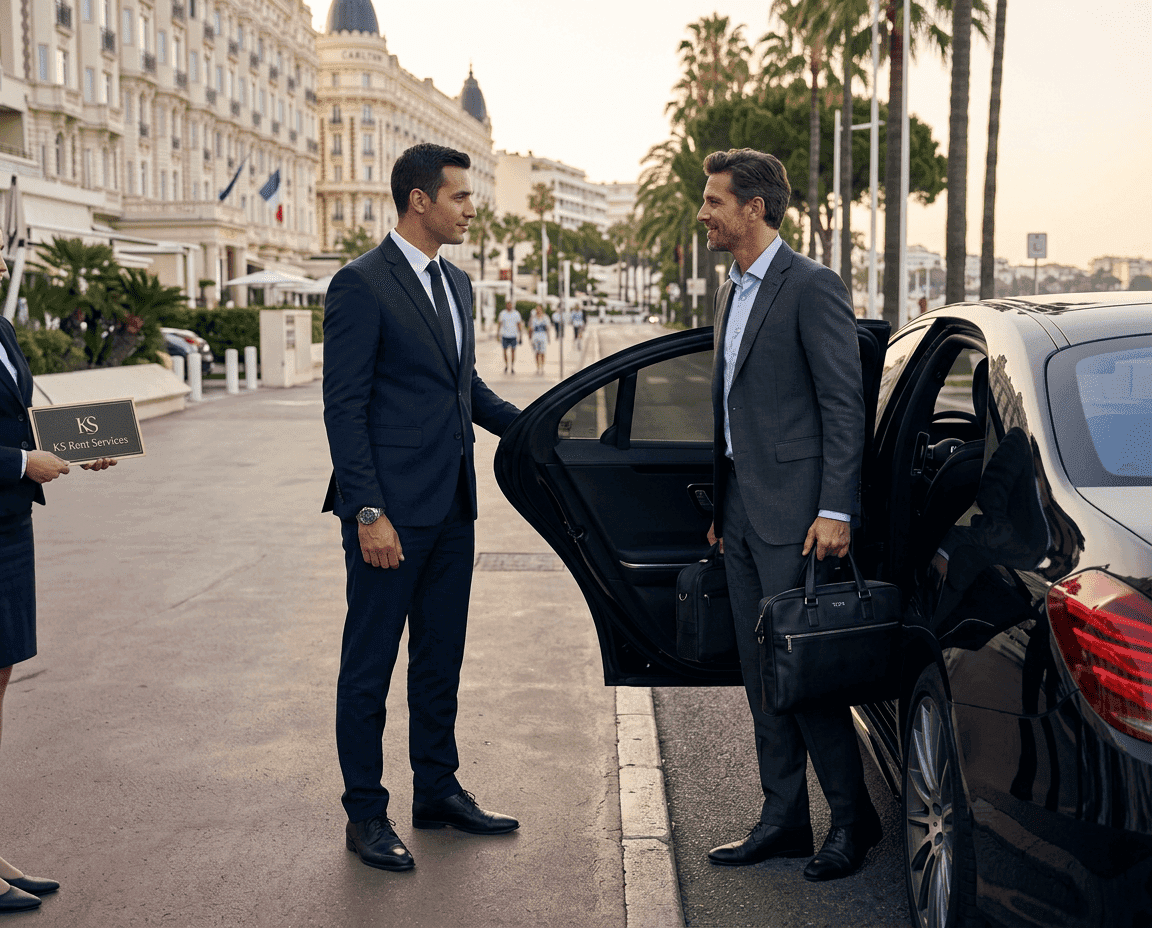 Mise en situation client et service premium KS Rent Services