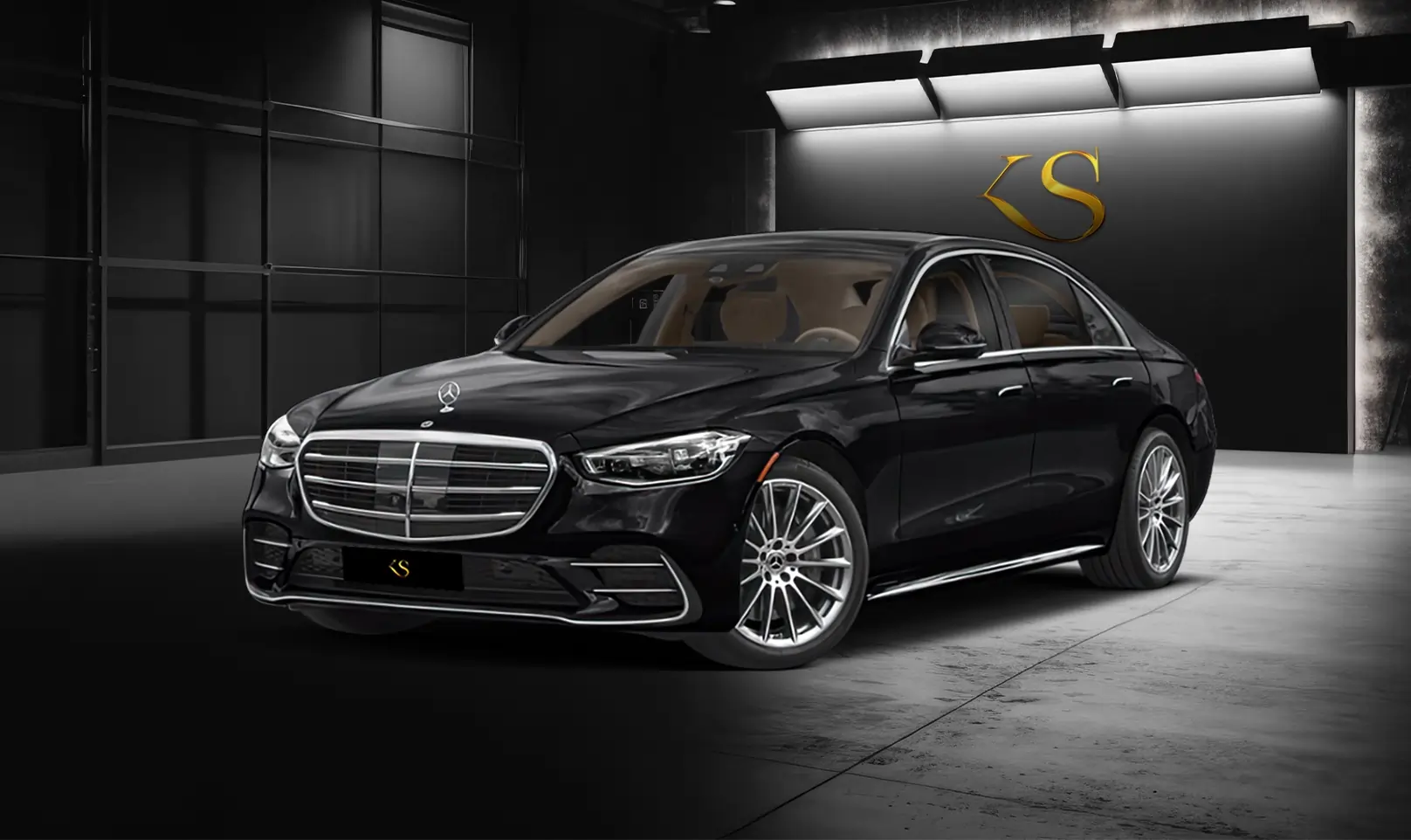 Location de mercedes classe s avec chauffeur privé Côte d'Azur