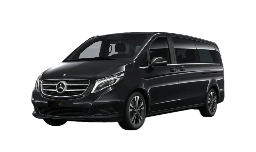 Chauffeur privé à disposition Mercedes Van à Saint-Tropez